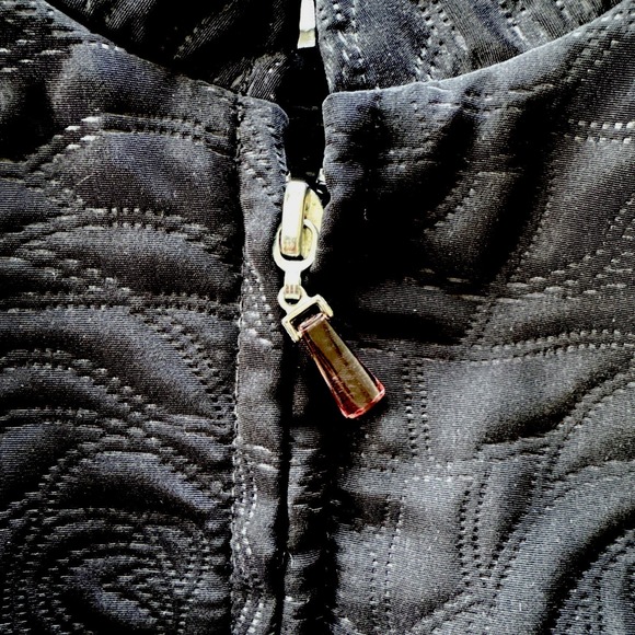 VTG Sport Haley Women's Black Quilted‎ Vest with zipper and pockets Size Medium - Picture 4 of 11